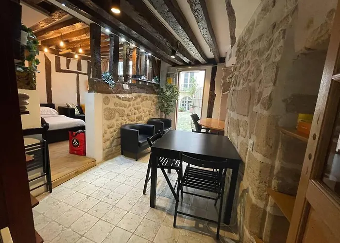 Amelie - Authentic 2br Saint-andre Des Arts Historic Courtyard *